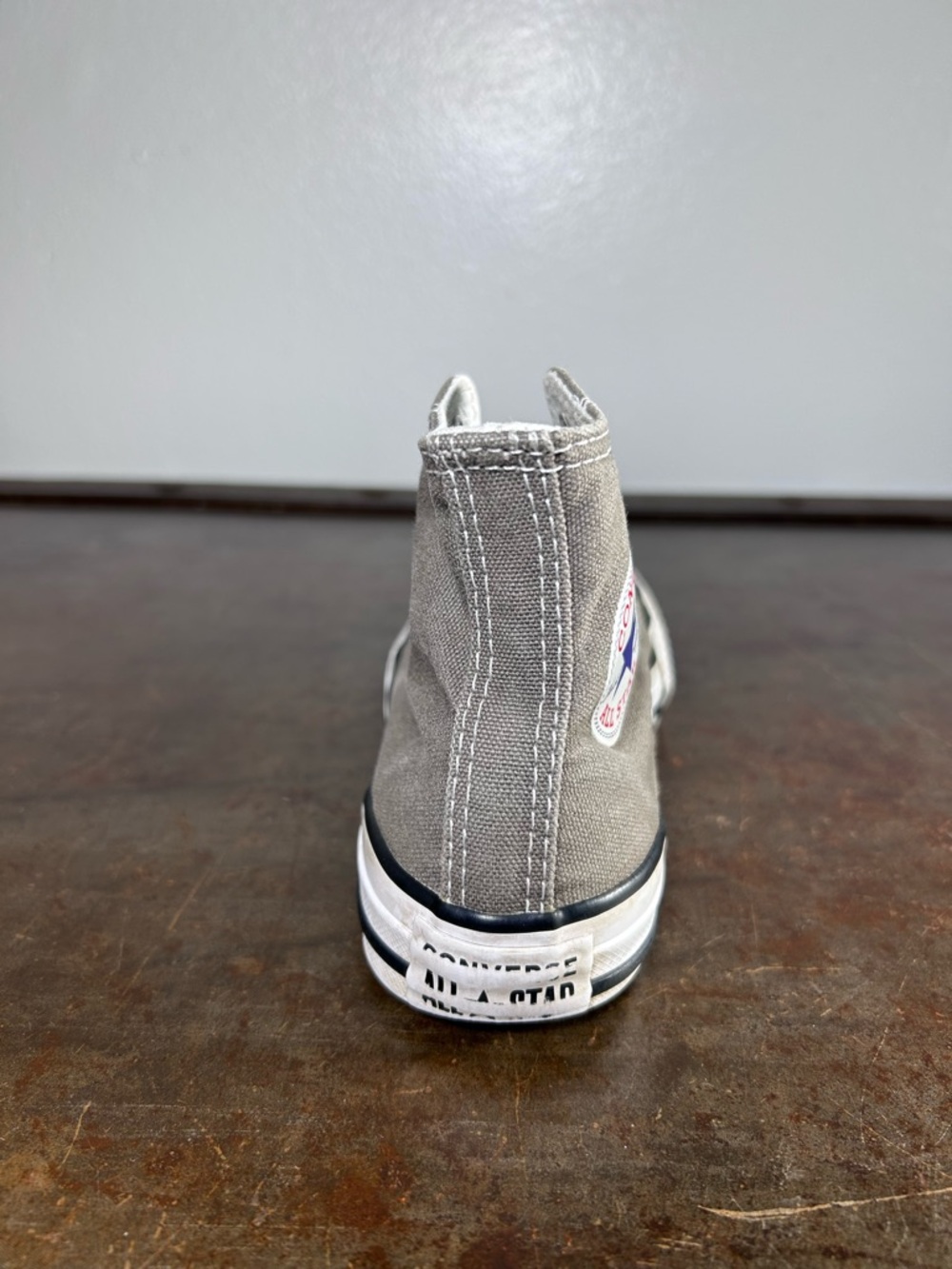 Converse Chuck Taylor All Star High Top Sneakers - Gray Youth Size 13 - Picture 9 of 16
